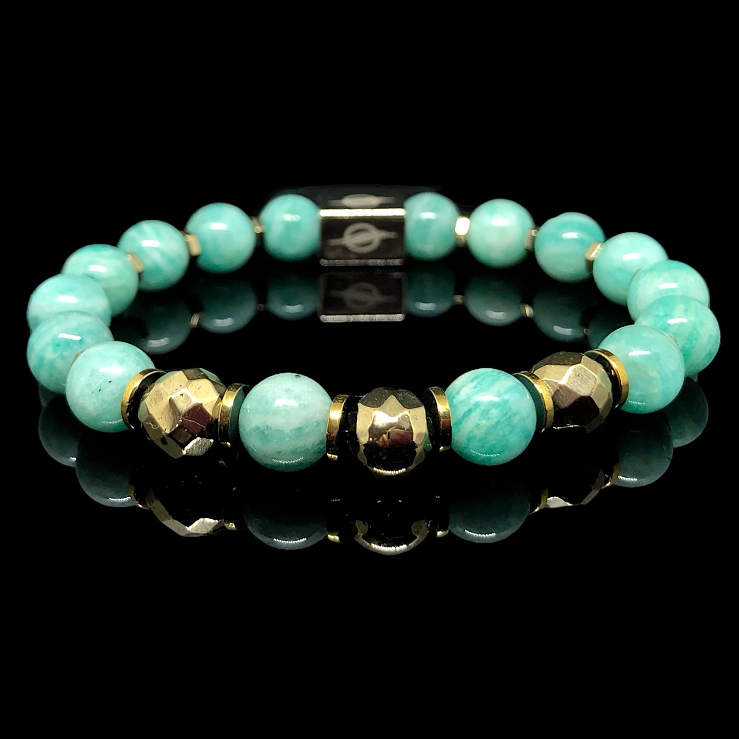 The SPENCER - Amazonite Stone Men’s Bracelet