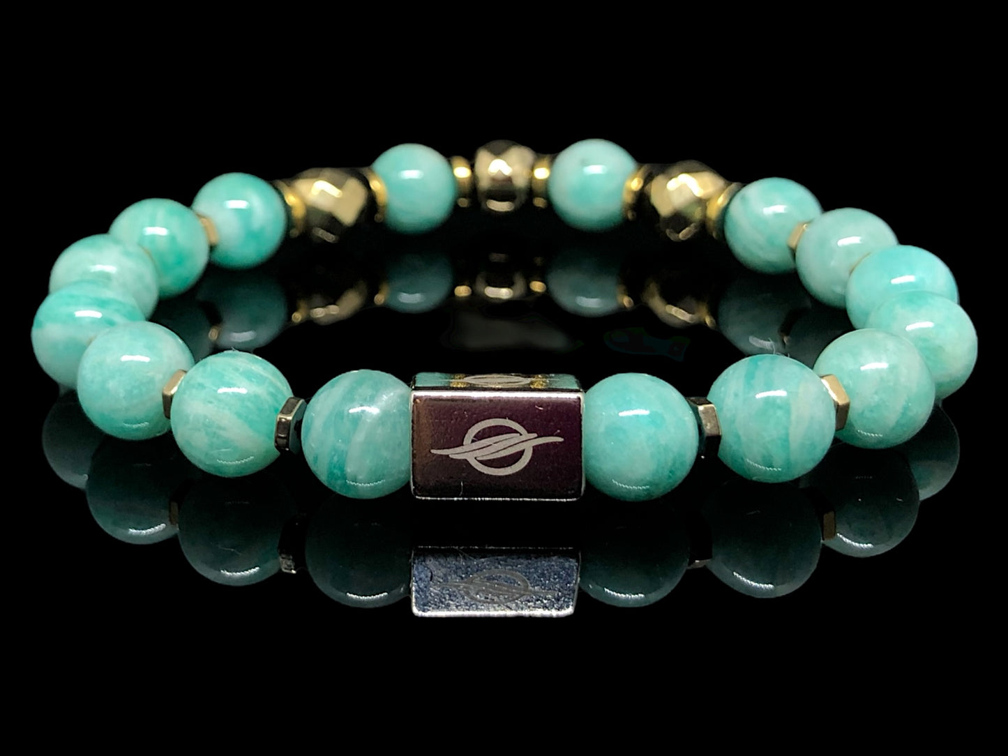 The SPENCER - Amazonite Stone Men’s Bracelet