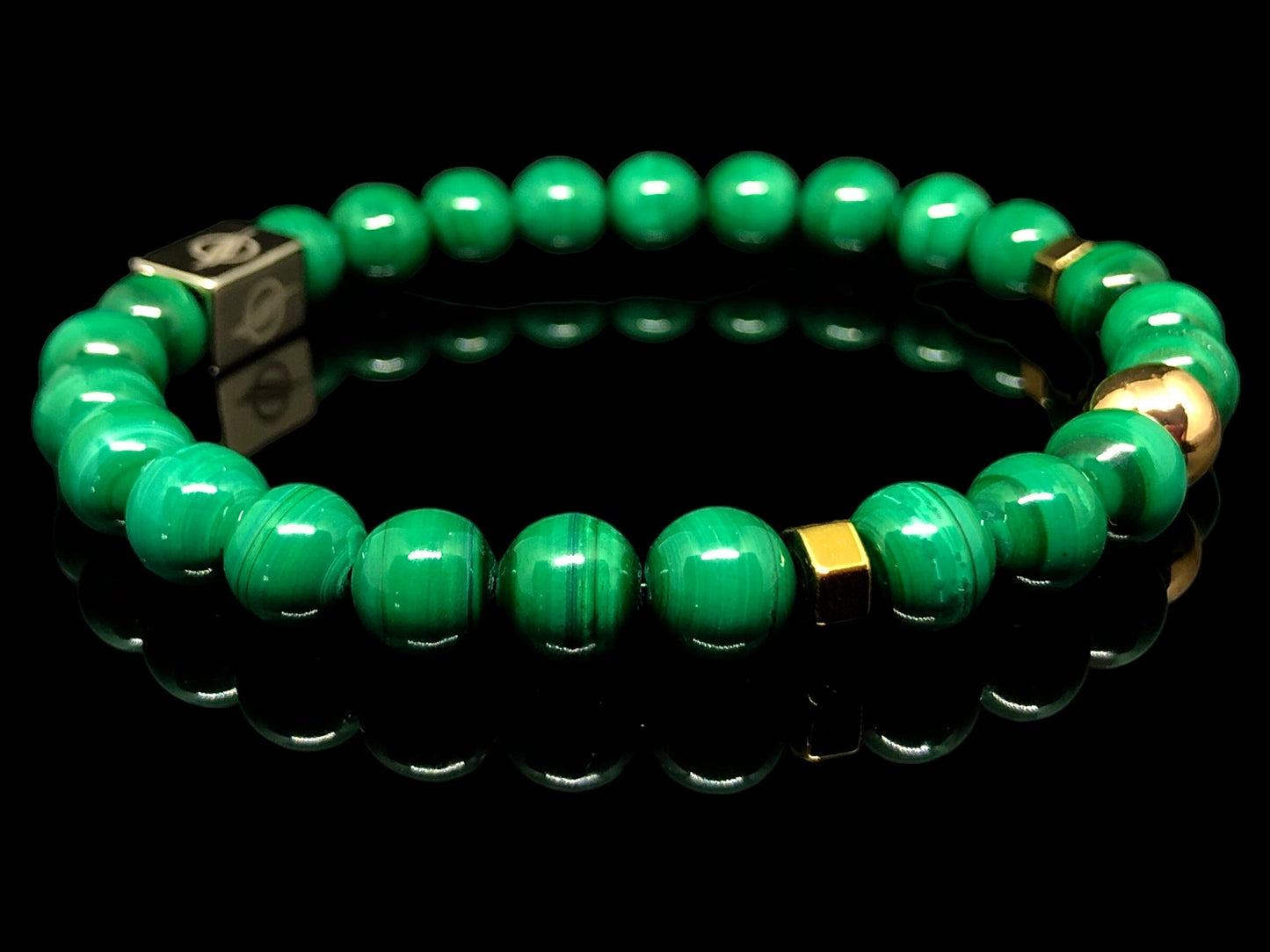 The Respected - Malachite Men’s Bracelet