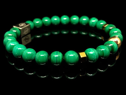 The Respected - Malachite Men’s Bracelet