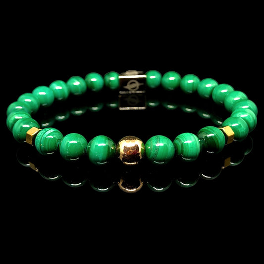 The Respected - Malachite Men’s Bracelet