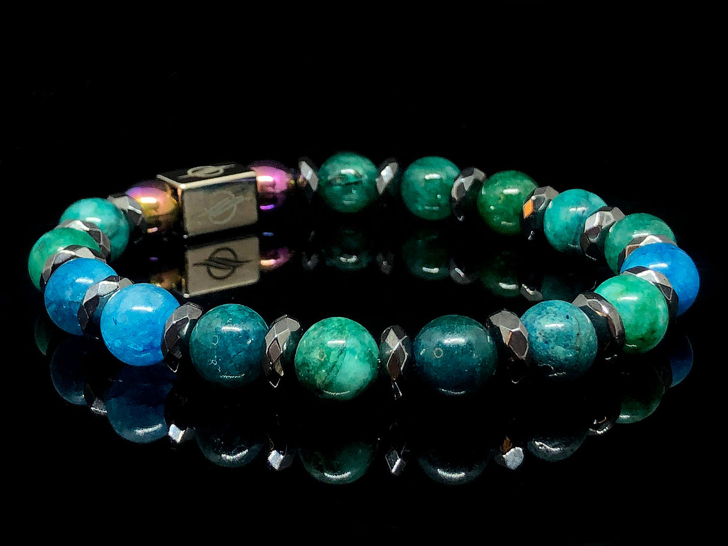 The Optimistic - Apatite Men’s Bracelet