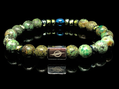 The FOREST - Africa Turquoise Men’s Bracelet